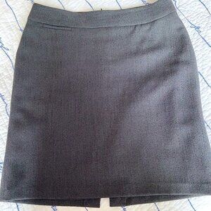 🎀 3 for $45 Fairweather Studio Steel Grey Skirt Fully Lined Sz8 EUC